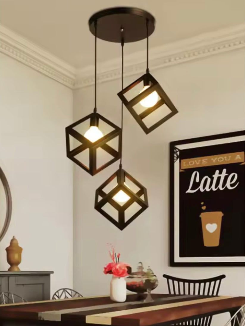 Geometric Cube Lamp