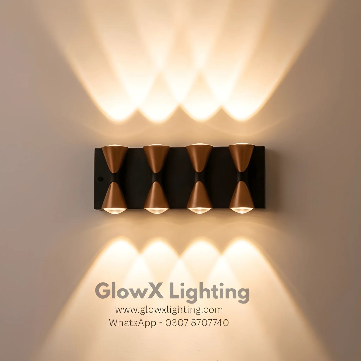 LED BlackGold (8 Ray)