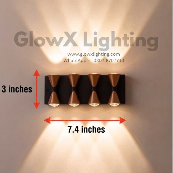 LED BlackGold (8 Ray)