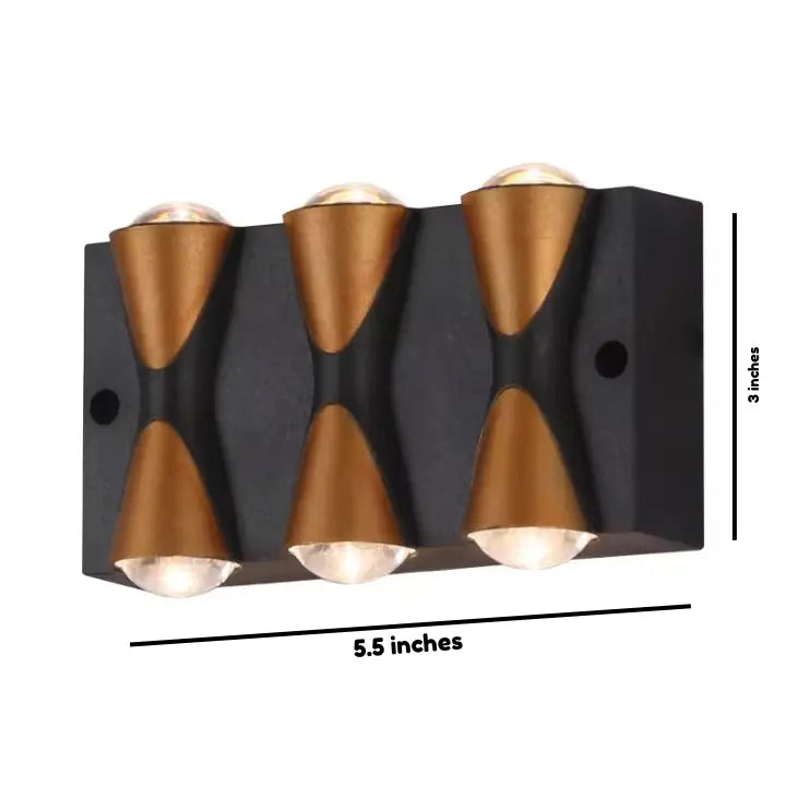 LED BlackGold (6 Ray)