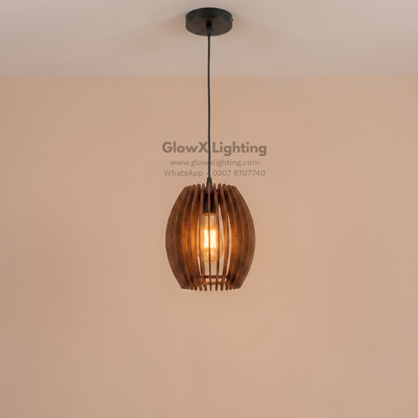 Wooden Sphere Hanging