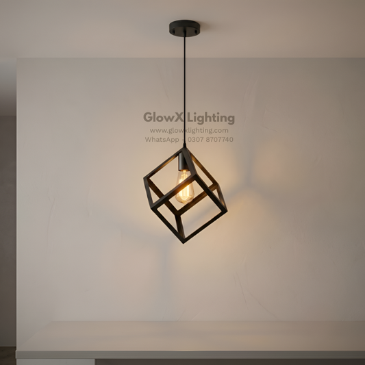 Geometric Cube Lamp