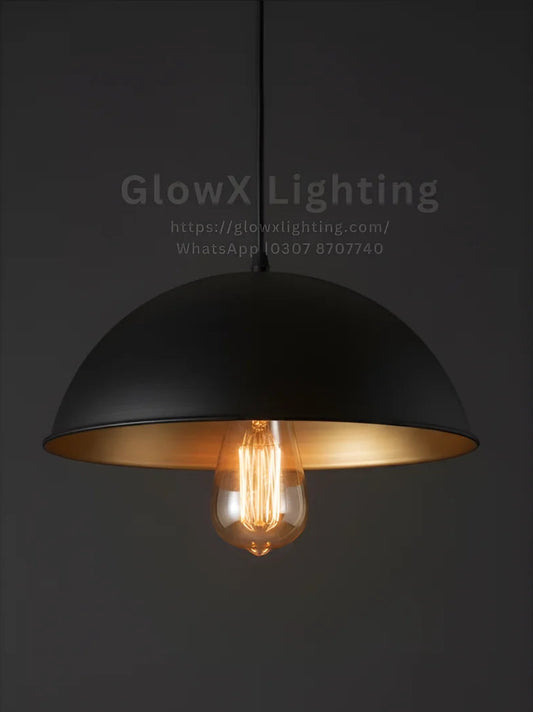 Vintage GoldBlack Lamp