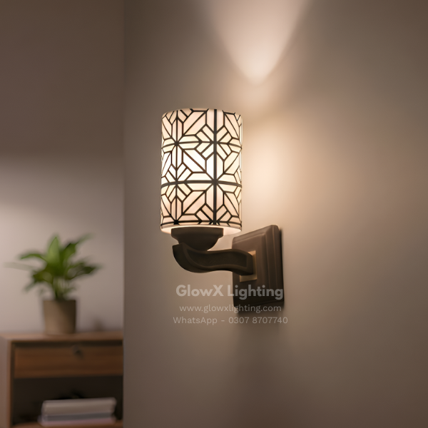 Zebra Textured Wall Lamp