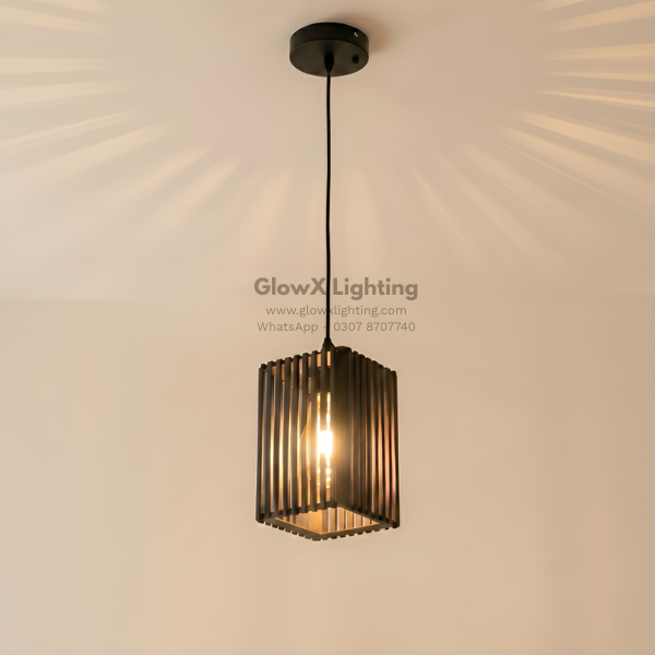 Wooden Hanging Lamp