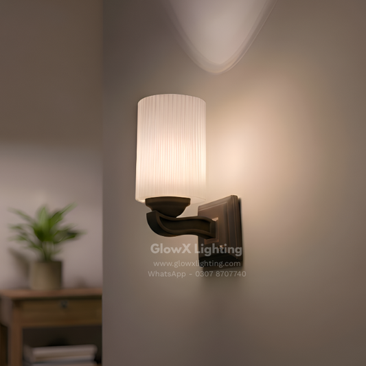 Lined Textured Lamp