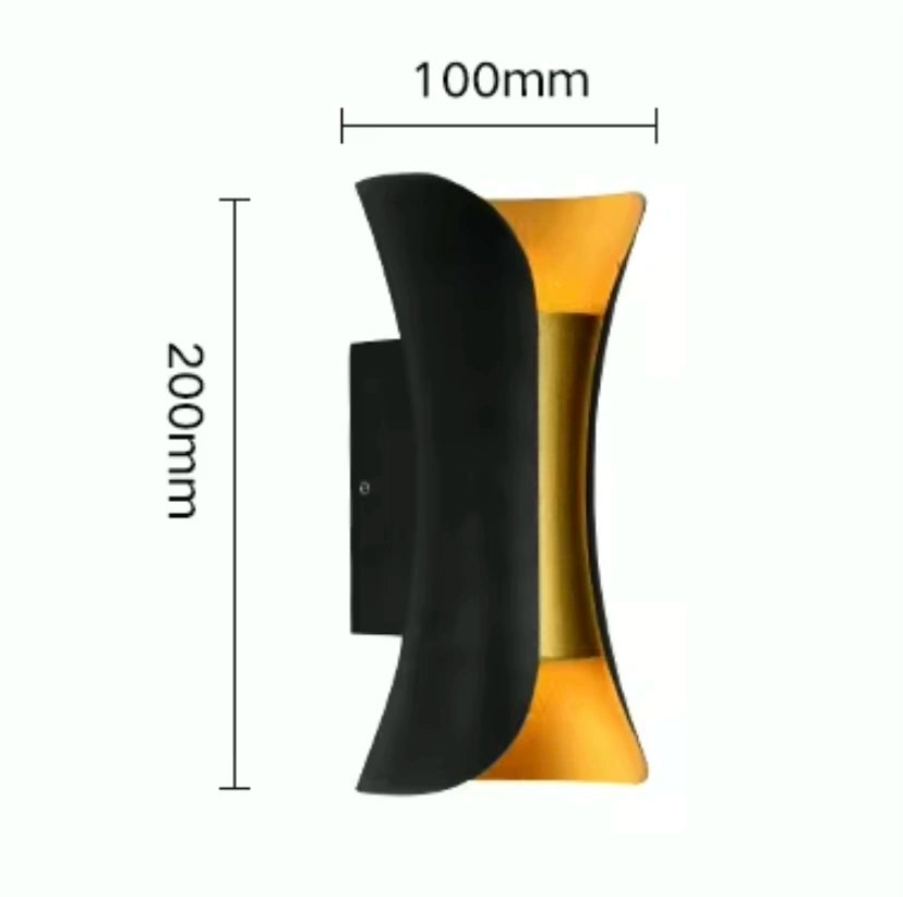 LED Gold Black Curve