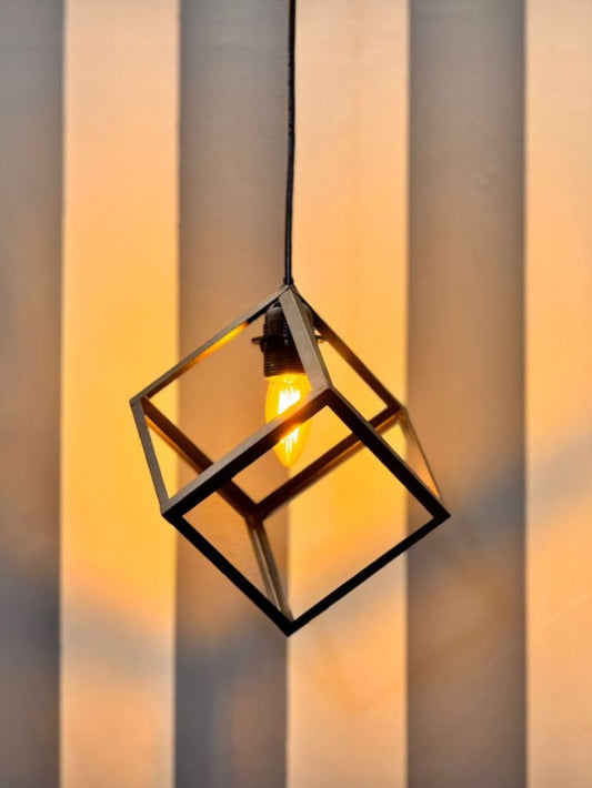 Geometric Cube Lamp