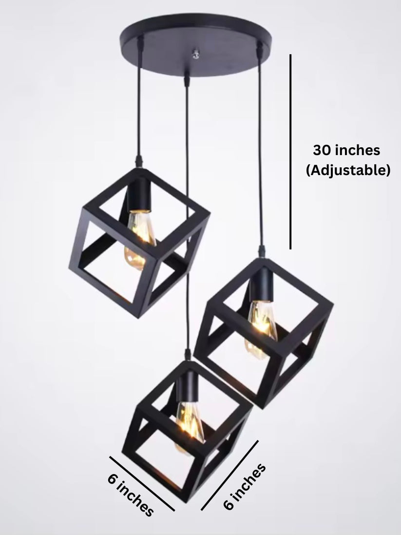 Geometric Cube Lamp