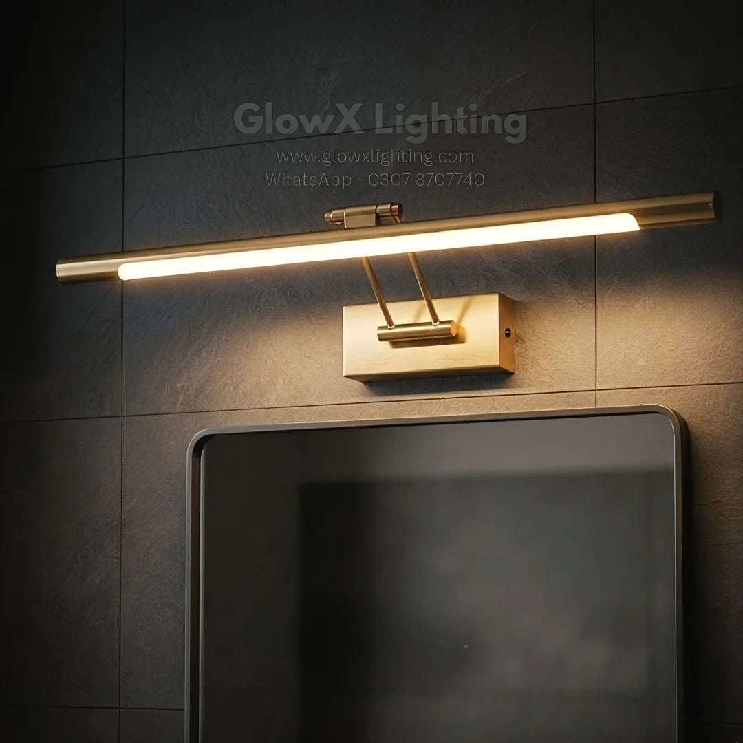 Gold LED Mirror & Frame Light