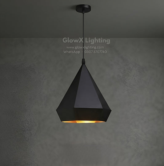 Vintage Diamond-Glow Lamp